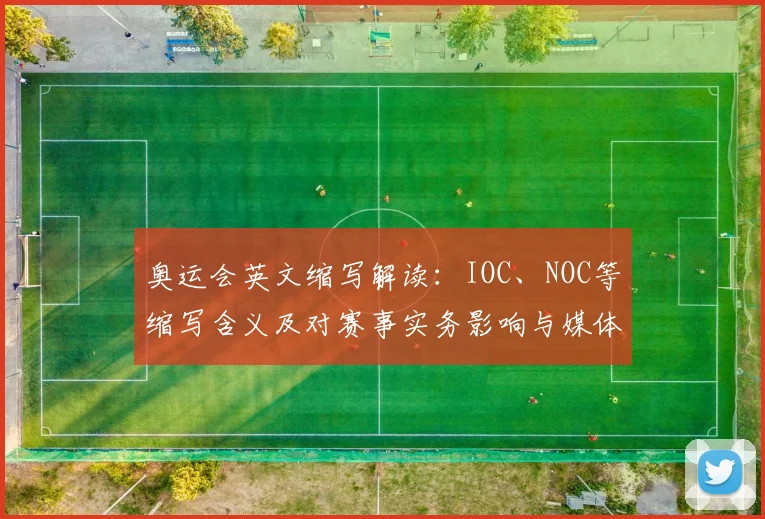 奥运会英文缩写解读：IOC、NOC等缩写含义及对赛事实务影响与媒体使用指南